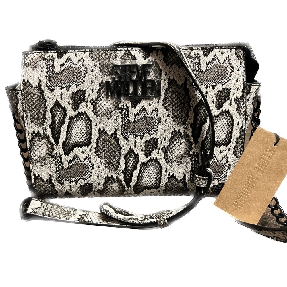 STEVE MADDEN Snake Skin Bag! NWT!